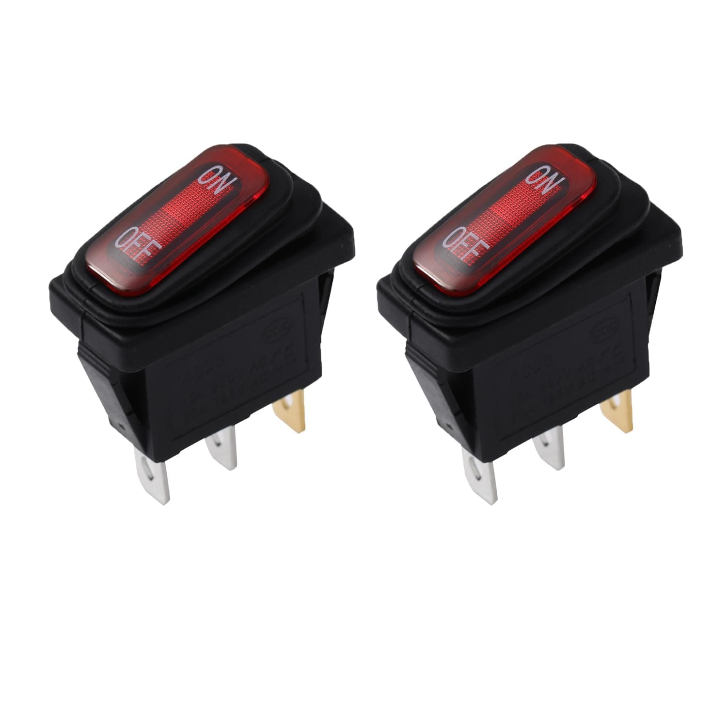 On Off Power Reset Switch Replacement for Razor MX350 MX400 SX350 Dirt Bike RSF650 E300 E200 E100 Pocket Mod Electric Scooter Ground Force Crazy Drifter Go Cart Kart ATV Quad Dune Buggy Parts