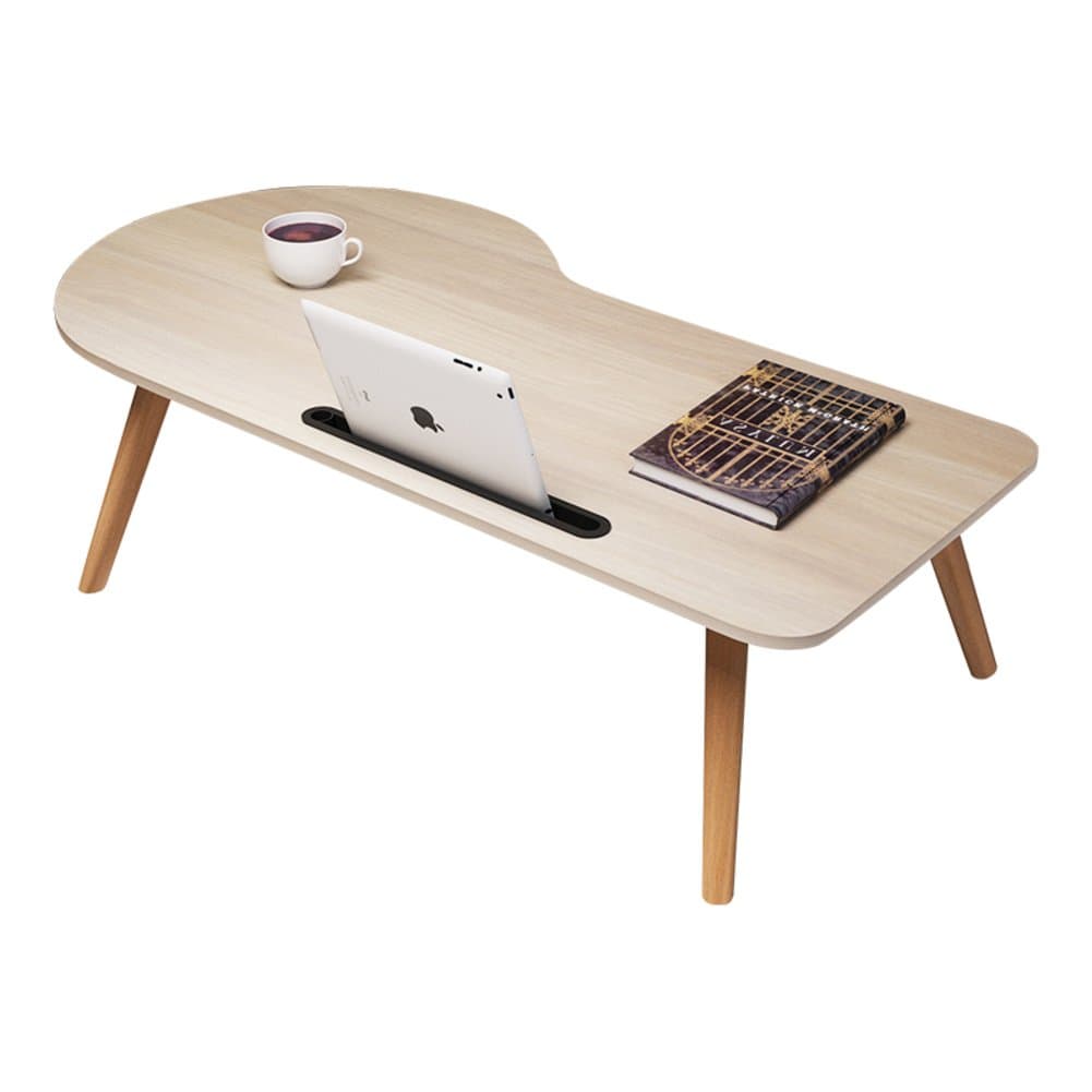 Adjustable Laptop Table Notebook Stand Portable Standing Bed Desk Foldable Sofa Breakfast Tray Writing Nordic Style Folding Modern Simple Lazy Small Table-A 100x50cm(39x20inch)