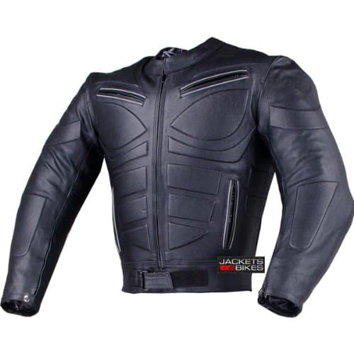 Men's Blade Motorcycle Riding Leather CE Armor Biker Ventilated Jacket Black L