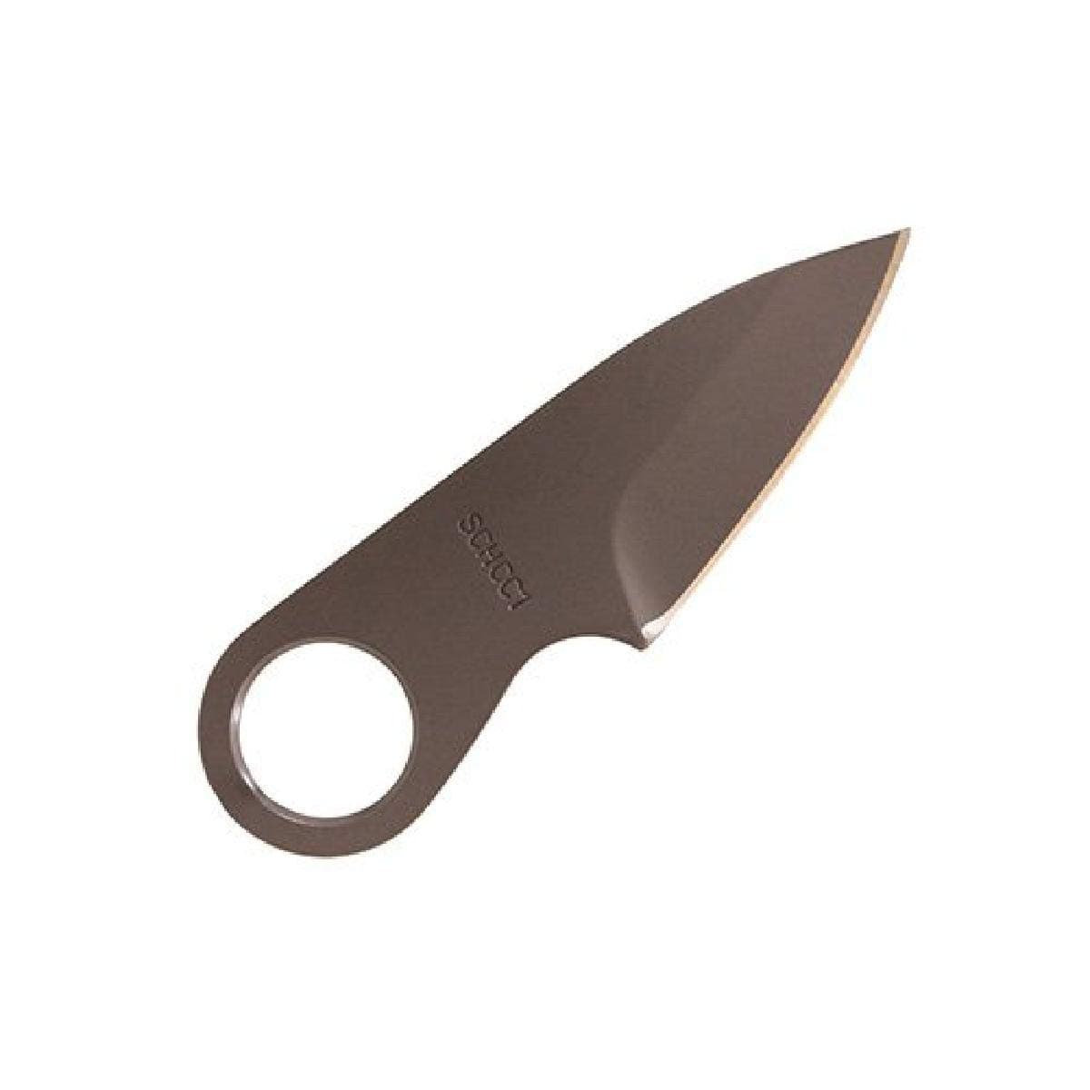 Schrade Delta Class Spare Change Fixed Blade Money and Card Clip with Low Profile Design and Built-In 3.6in Stainless Steel Full Tang Fixed Blade Knife for Survival, Tactical and EDC