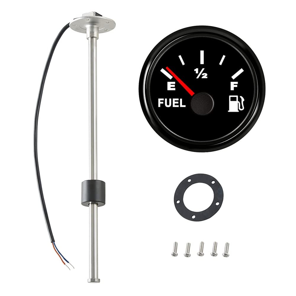100TechMarine Fuel Sending Unit 19" (240-33 ohms) Bundle Boat Fuel Level Gauge Marine(240-33 ohms)