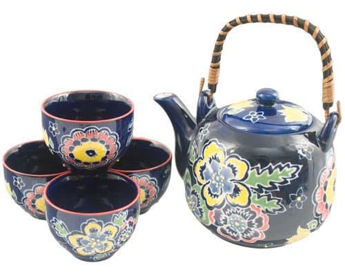 Fuji Merchandise SFT4-2833 1:4 Tea Set, One Size, Blue