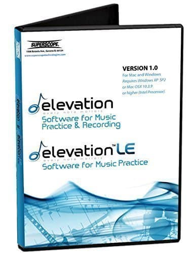Elevation Software for Music Transcription, Music Practice and Recording