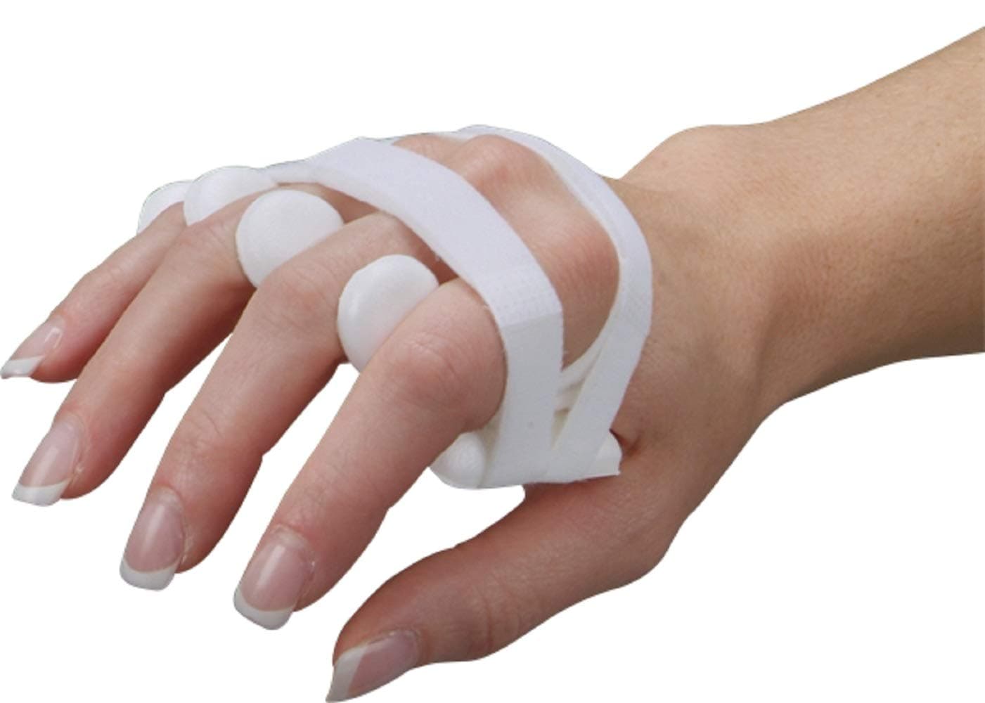 McKesson LMB Soft-Core Ulnar Finger Deviation Splint, Left Small