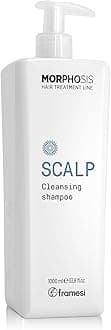 Framesi Morphosis Scalp Cleansing Shampoo, Cleanses Hair and Scalp, Clarifying, Removes Buildup, Natural Ingredients, Color Safe