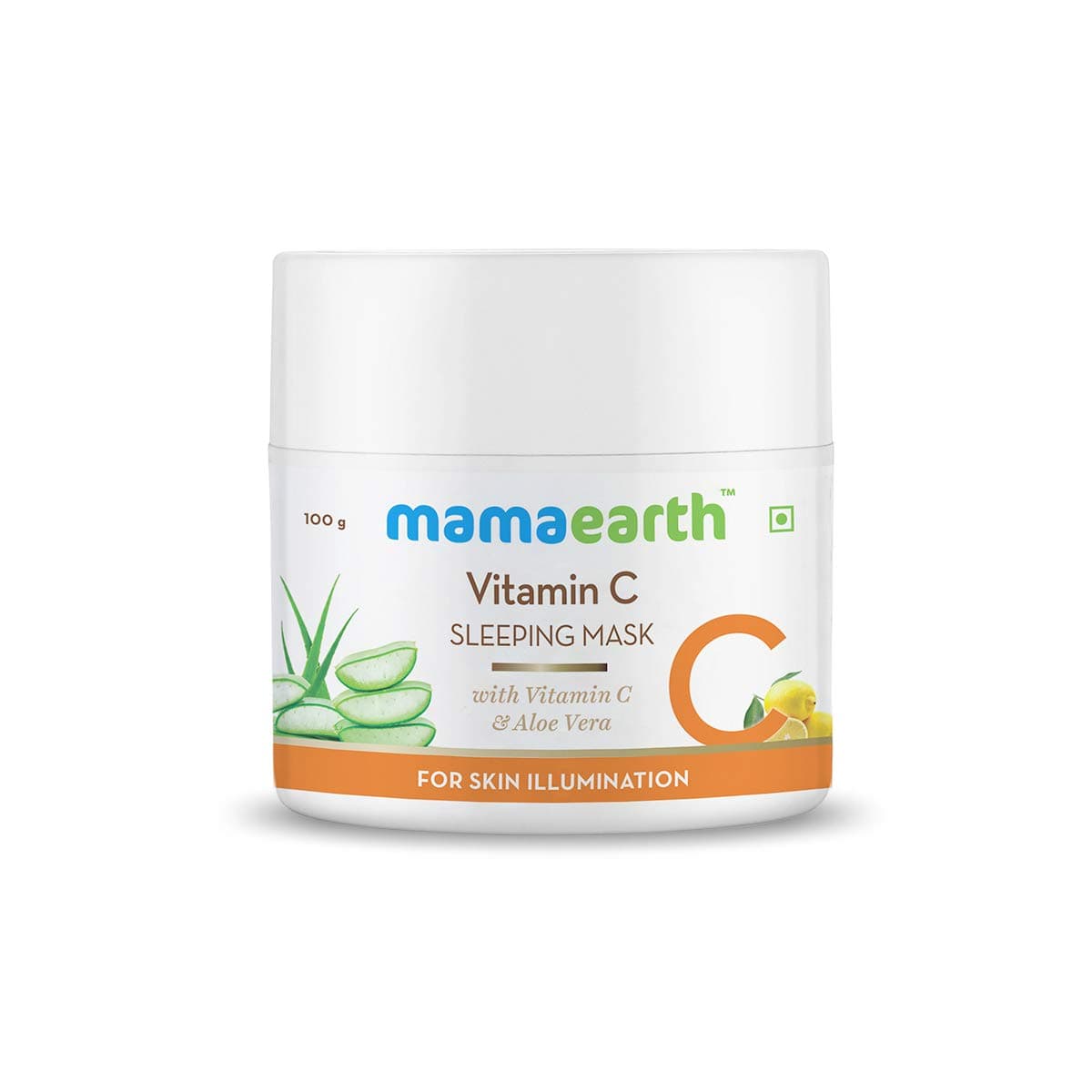 Mamaearth Vitamin C Sleeping Mask, Night Cream 100 g