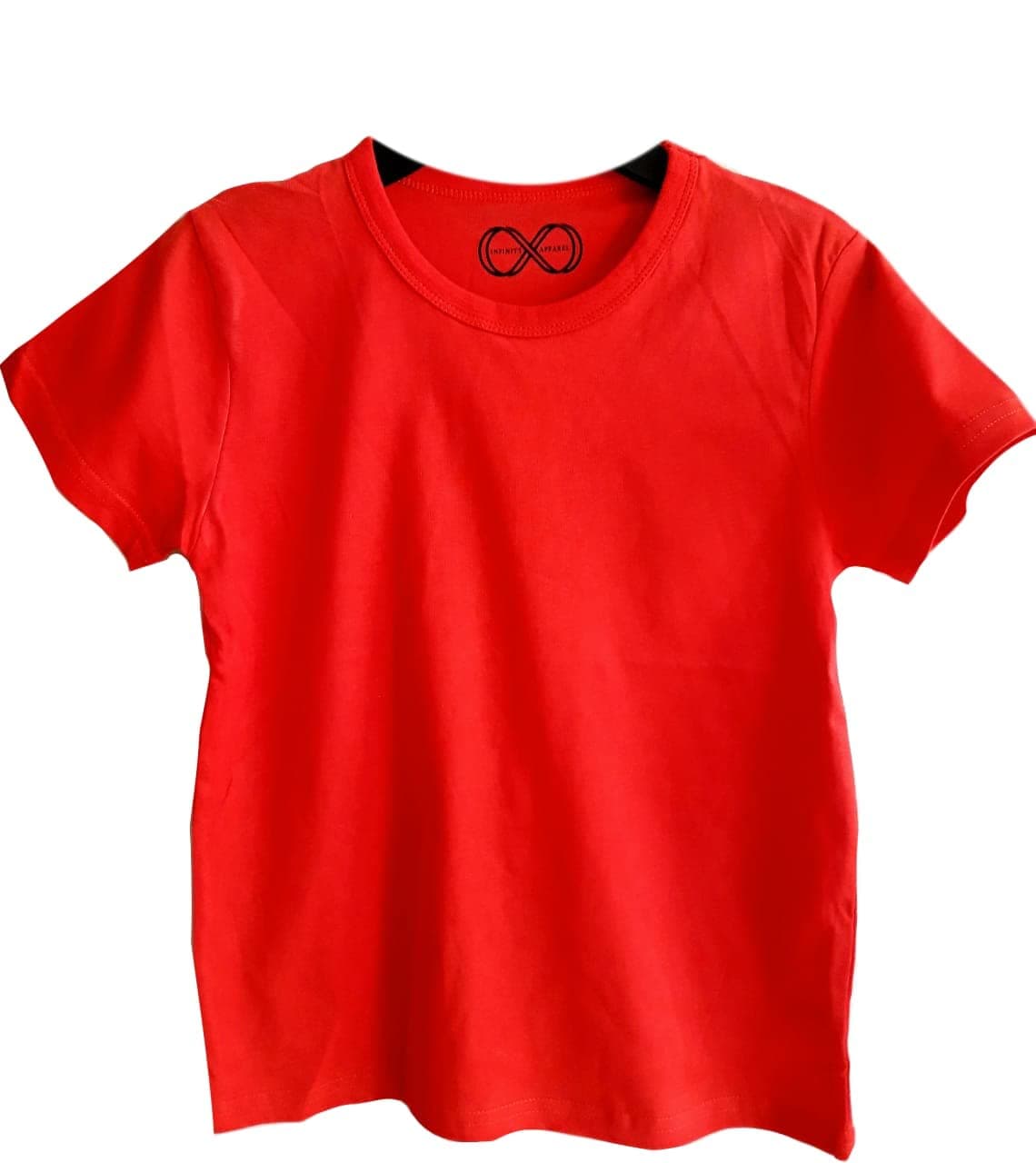 GenericInfinity Apparels Regular Fit Cotton Round Neck with Half Sleeves T-Shirt for Boy's