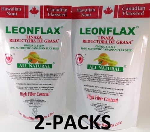 Leonflax Canadian Flaxseed Plus Fat Reducer 18 Oz. 2-PACK by Leonflax