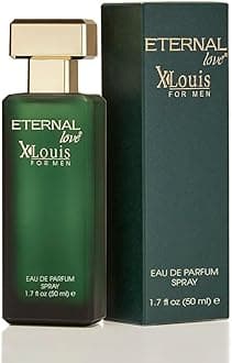 XLouis Eau De Parfum Men | Long-Lasting | Bright & Uplifting Start | Travel-Friendly Grooming Essential | Citrus & Woody Fragrance | All-Day Freshness | 50ml