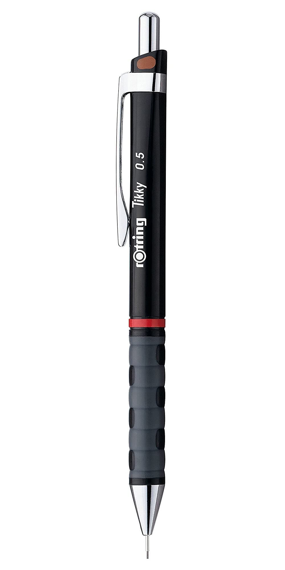 rOtring Tikky Colour-Coded Mechanical Pencils | 0.5 mm | Black Barrel | Box of 12