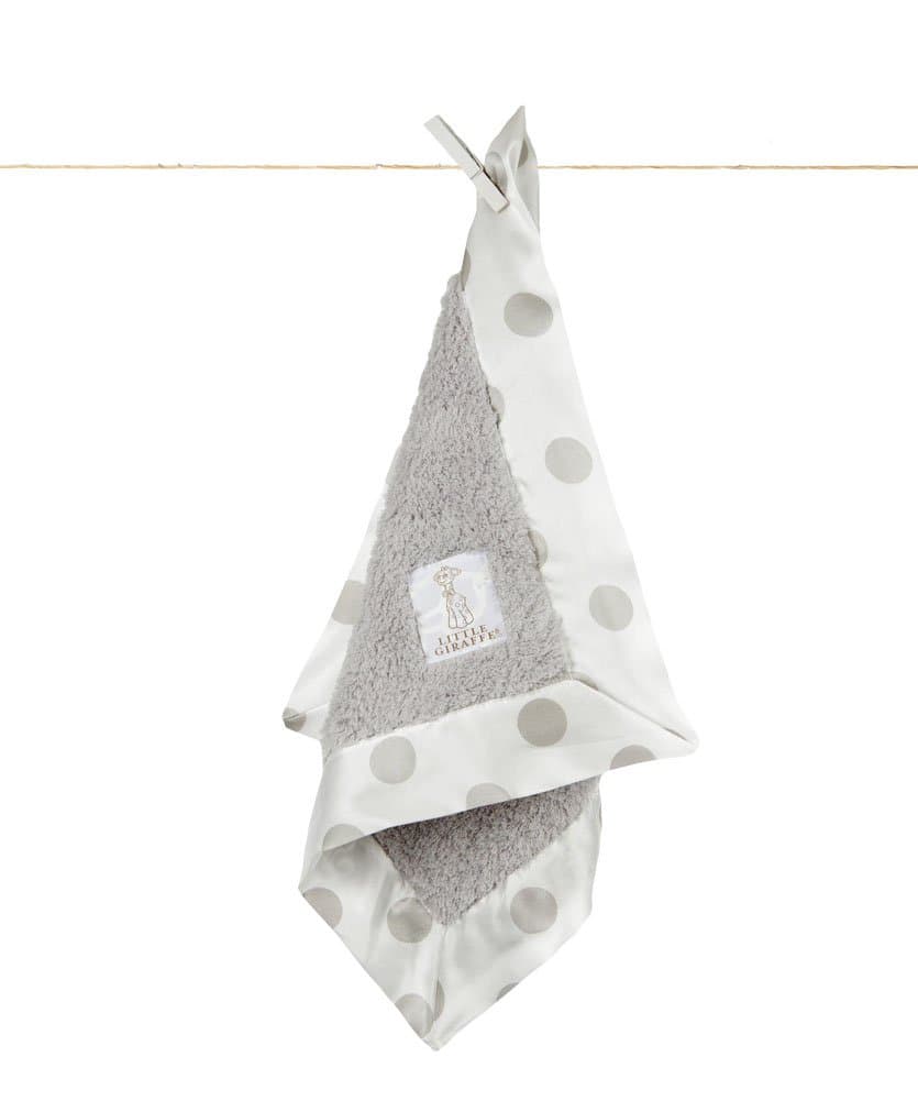 Little Giraffe Chenille New Dot Chenille Blanky
