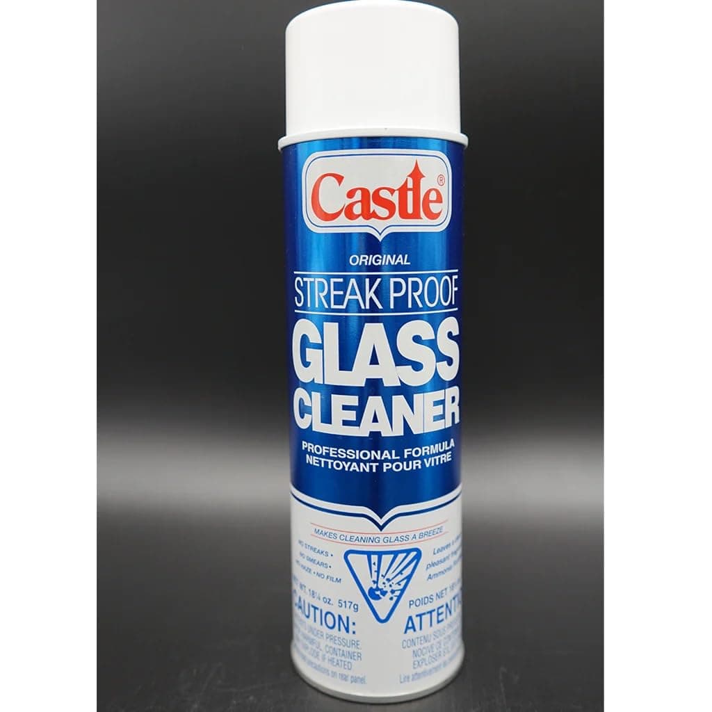 Castle Glass Cleaner, Streak Proof, Original (Original Version)
