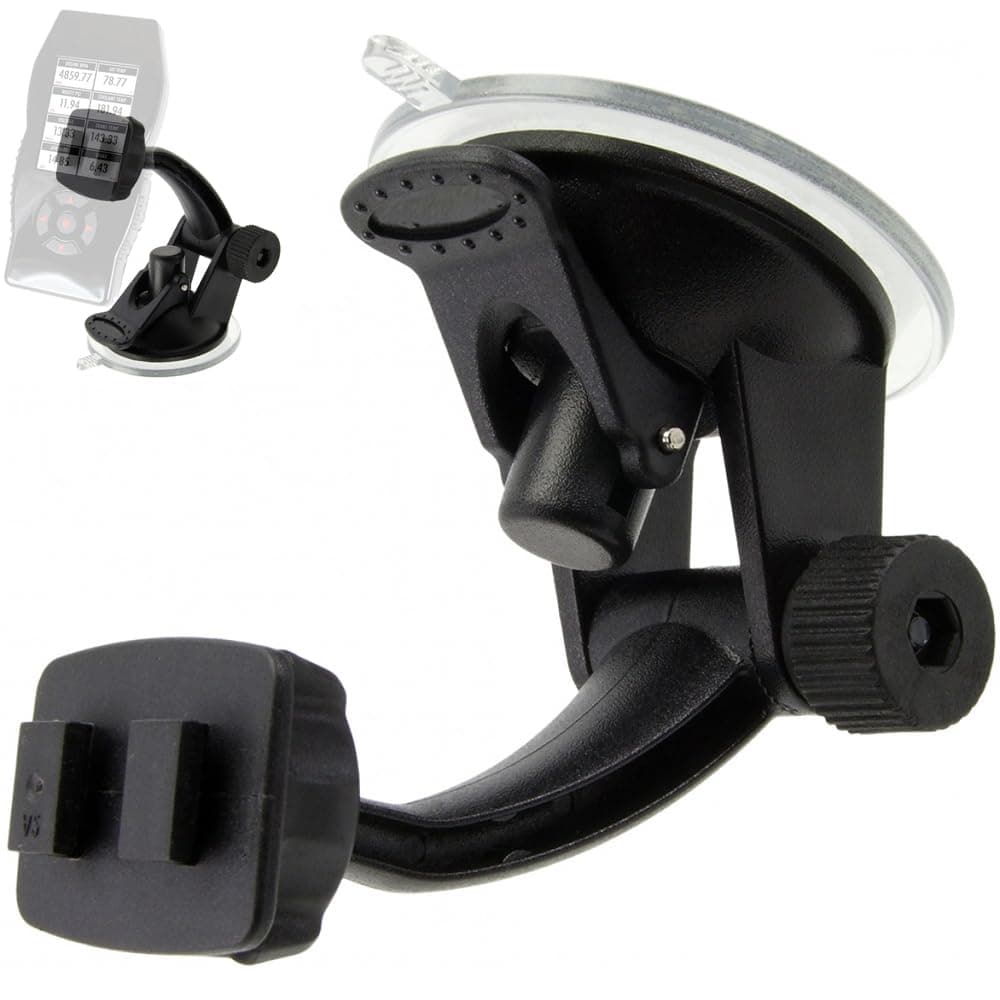 Stick-On Articulate Sticky Base Windshield & Dashboard Suction Mount for COBB Tuning AccessPORT V3 Auto Tuner Programmer Device