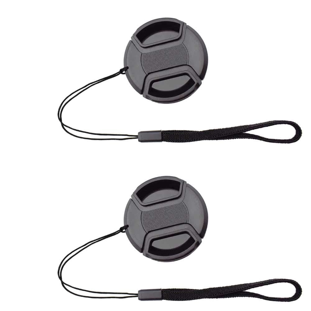 40.5mm Lens Cap Cover for Sony E-Mount 16-50mm F3.5-5.6 Lens for Sony a6600 a6500 a6400 a6300 s6100 a6000 a5100 a5000 with Keeper, ULBTER Lens Cap & Lens Cover Leash -2 Pieces