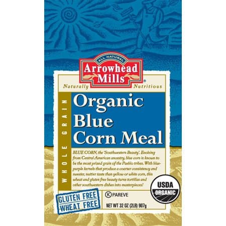 Arrowhead Mills Organic Blue Cornmeal (2x2lb)