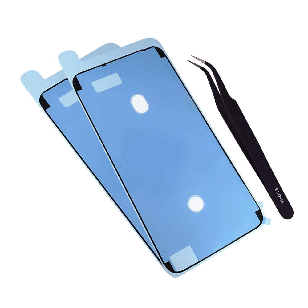 Waterproof Screen Sealing Adhesive(2 Pack),LCD Display Front Frame Pre-Cut Tape Seal Stickers Glue Replacement Part for iPhone 6 plus/6s Plus