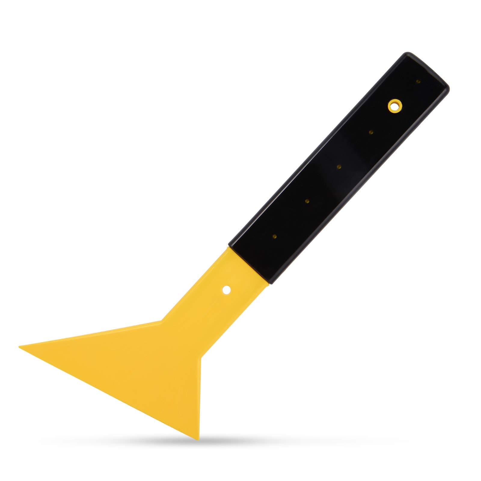 Ehdis Plastic Squeegee with Black Rubber Handle for All Kinds of Tinted Film, Decals, Packaging, Cleaning 12.8" x 5"