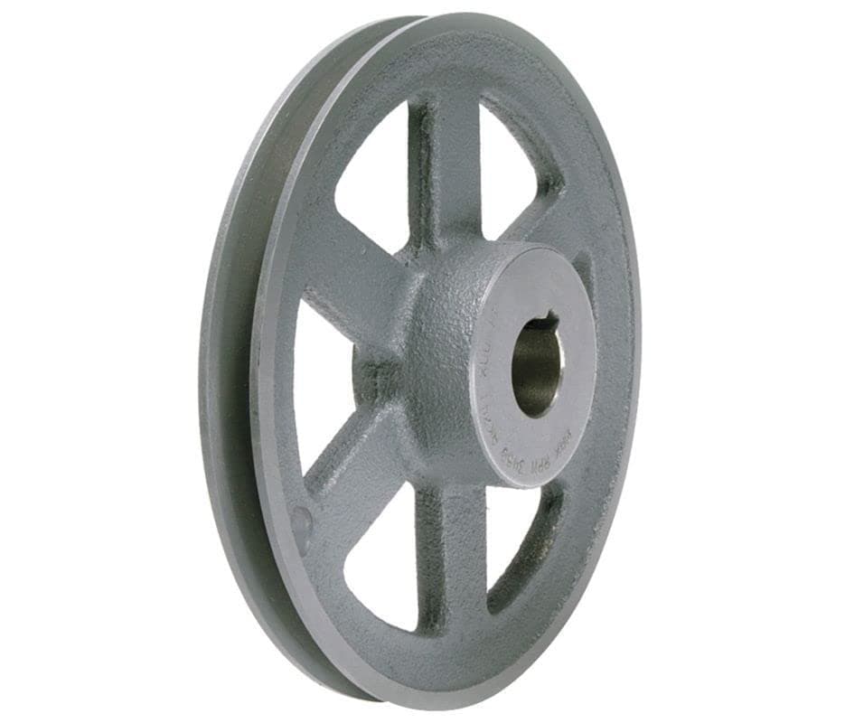 4.45" X 5/8" Single Groove Fixed Bore"A" Pulley # AK46X5/8