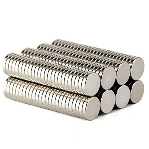 80 Pieces 8x1mm DIY Personalized Multi-Use for Fridge Door Whiteboard Magnetic Map Magnetic Screen Door Bulletin Boards Refrigerators Round Cylinder Magnets