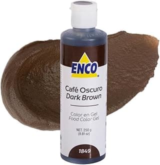 GEL FOOD COLOR 8.8 OZ (DARK BROWN 1849)