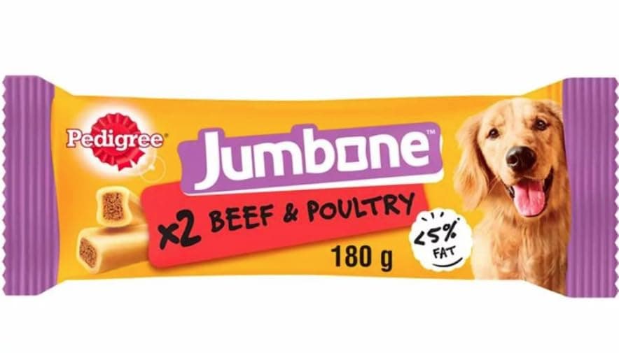 Pedigree Jumbone Medium - Beef & Poultry x 12