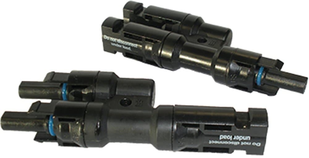 Sierra Wave 9502 Chainable Connector, Black, Connects Up to Two of Our #9580 80-Watt Solar Collectors or Two of Our #9590 120-Watt Solar Collectors