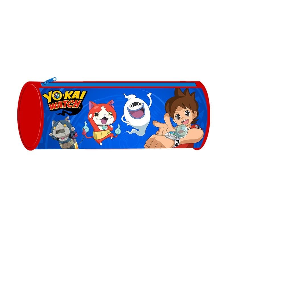 Estuche Escolar Cilíndrico Yo-Kai 3826