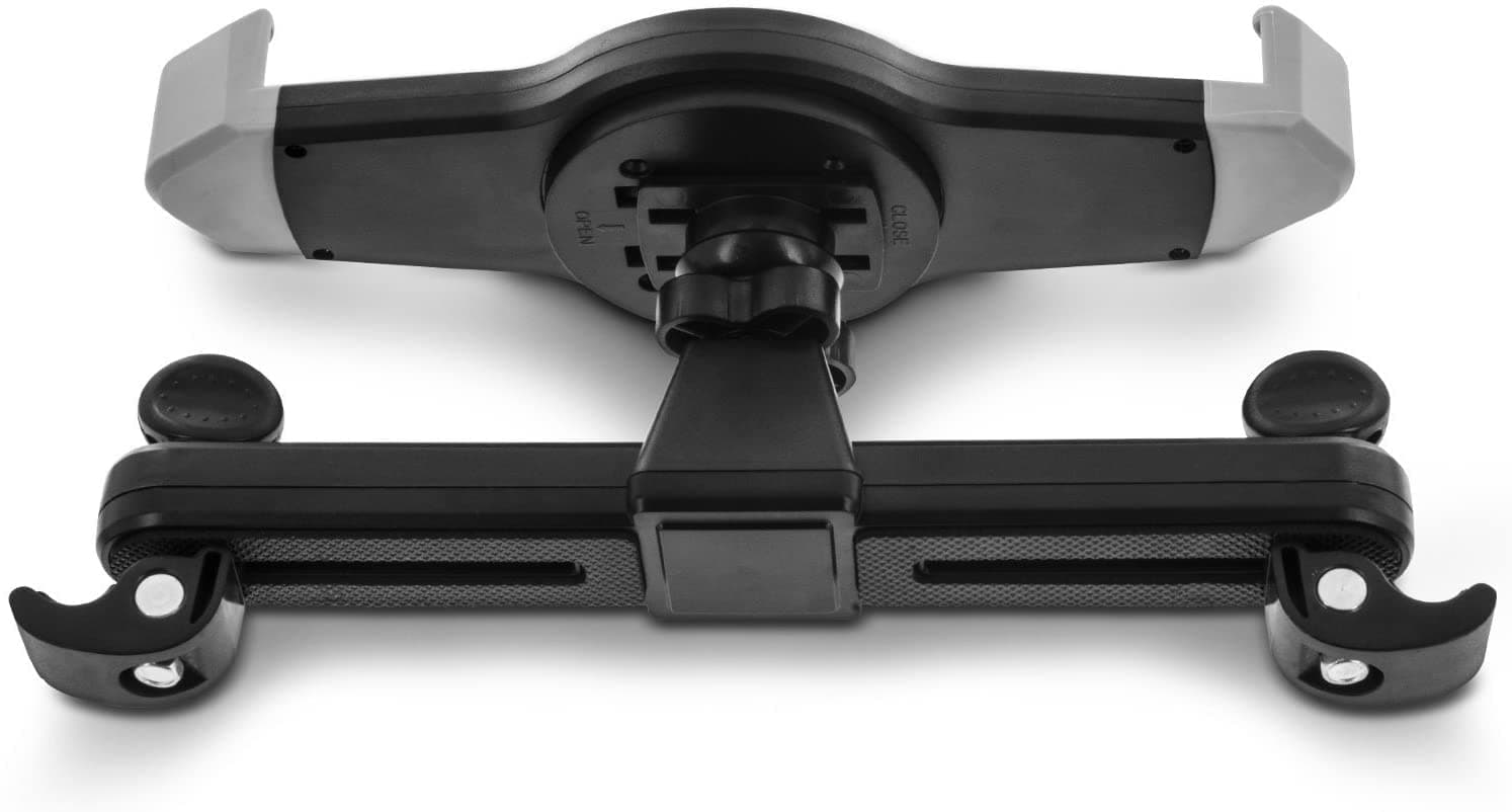 AAJ ® Universal 360° Degree Rotating Tablet Car Headrest Grip Mount for iPad, iPad Air, iPad Mini, Galaxy, & all Tablets up to 11"