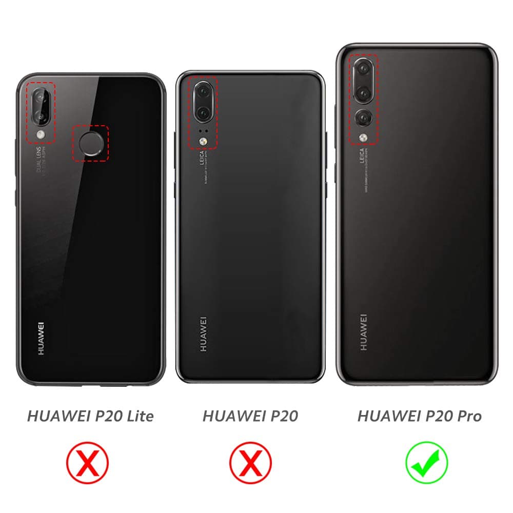 Mishcdea for Huawei P20 Pro Waterproof Case Shockproof Snow-Proof Dirt-Proof Full Body Phone Protector Cover (Green, for Huawei P20 Pro)