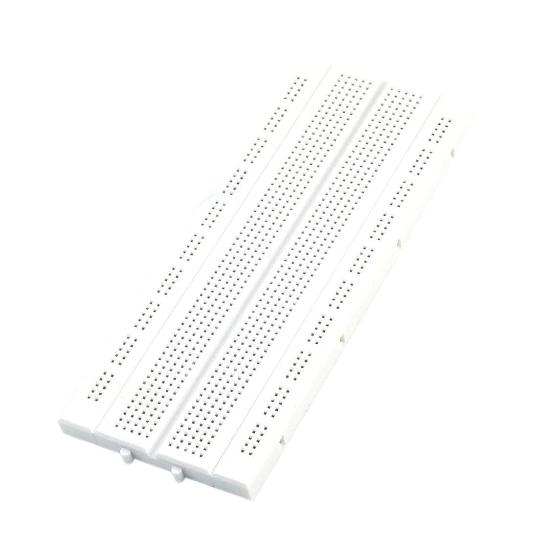 New LON0167 White 640 Tie Point PCB Board Test Prototype s-o-lderless Breadboard 170x65x8mm(Weiß 640 Krawattenpunkt-Leiterplattentest-Prototyp L-ö-tfreies Breadboard 170x65x8mm