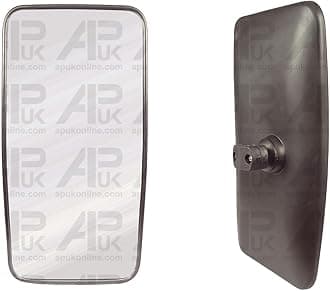 Side Wing Mirror Head 40cm x 20cm Truck Lorry Bus Tractor 16 x 8 with Glass