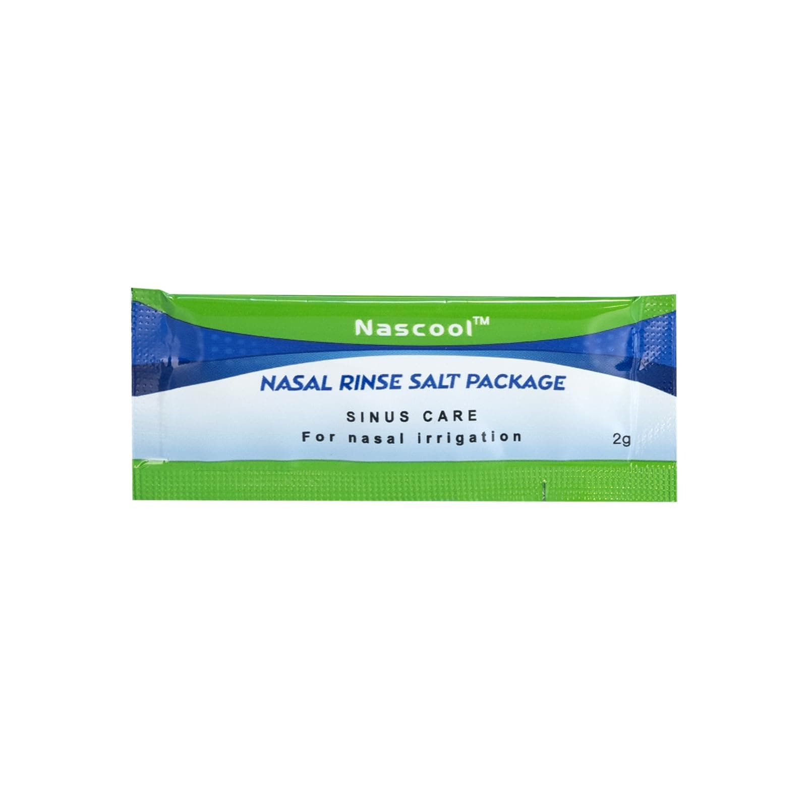 Nascool Saline Packets, Premixed Salt Packets for Nose Wash Refill (100 Counts)