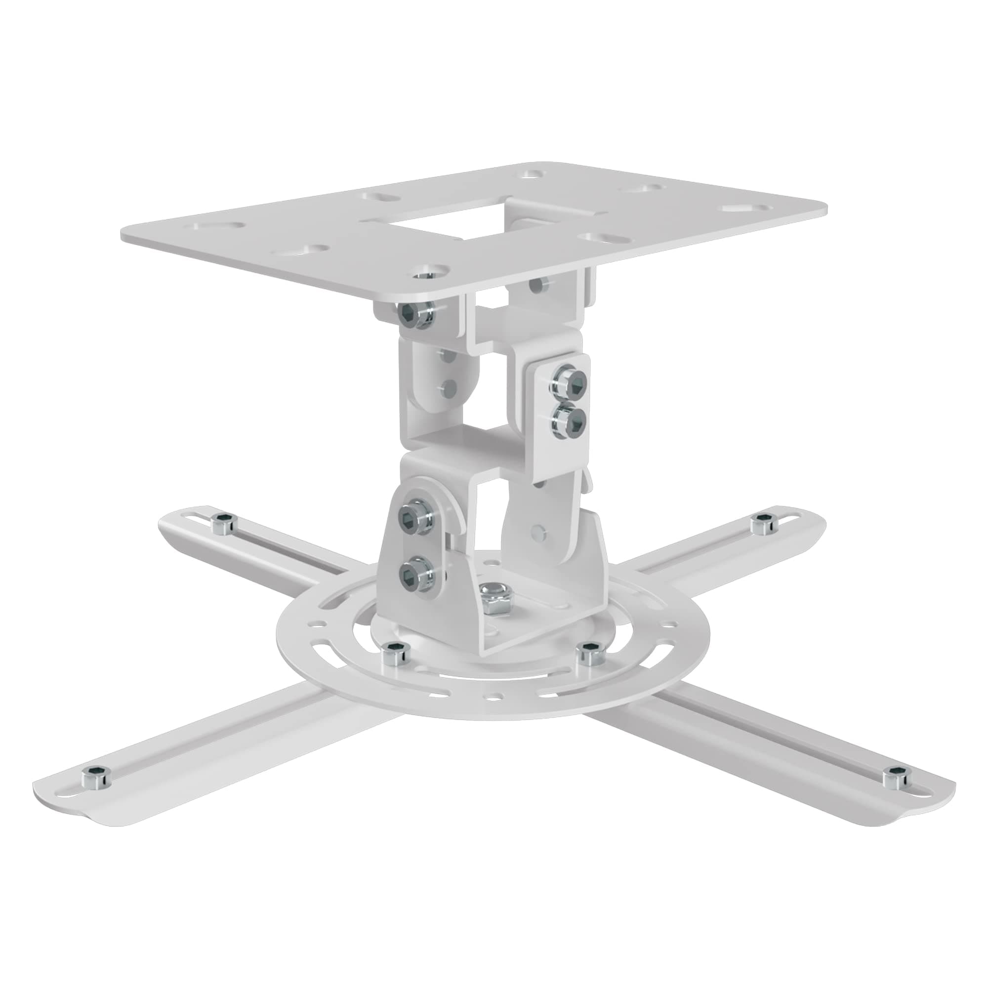 XINLEIUniversal Projector Ceiling Mount Low Profile Projector Mount w/Retractable Arms and Multiple Adjustment Function PR14W
