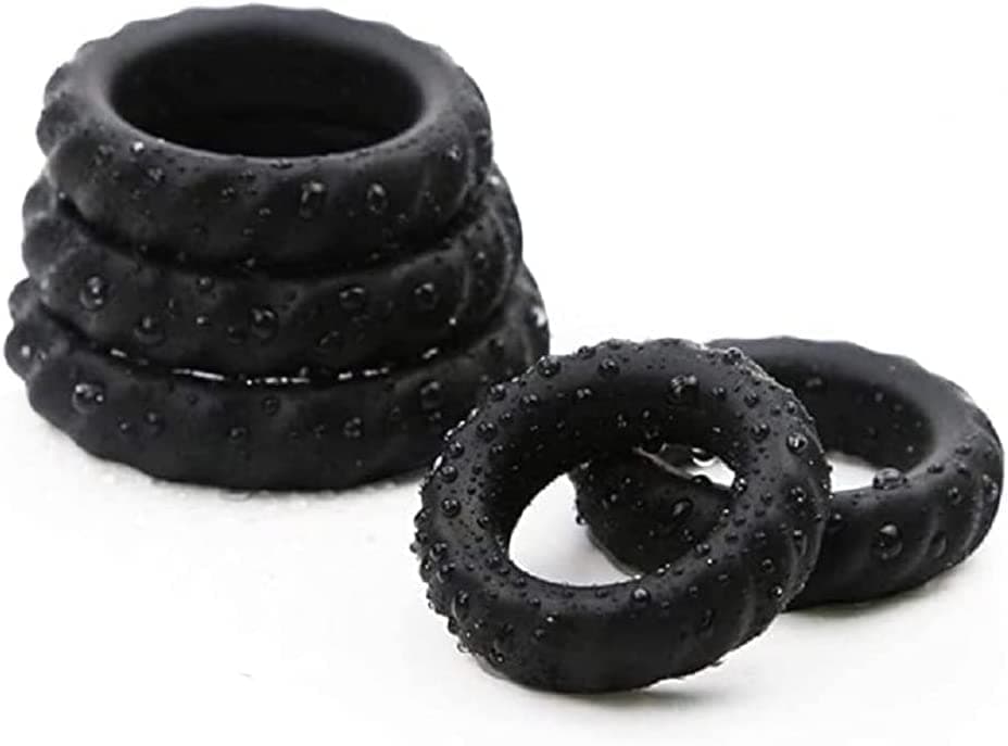 Cock Rin for Men Erection Silicone Men Erection Rubber Couples Cock Rin Couples Cock Rin for Male for Stronger Stay Harder Machine Sunglasses HA-5