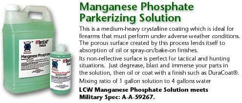 LCW MPS16 Manganese Phosphate Parkerizing Solution 16oz