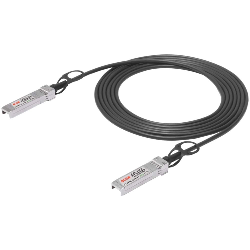 10G SFP+ DAC Cable, 3 M (10ft) Passive Twinax Cable, Direct Attach Copper, SFP+ to SFP+, 10GBASE-CU Cable for Cisco, Ubiquiti, D-Link, Supermicro, Netgear, 3 Meter