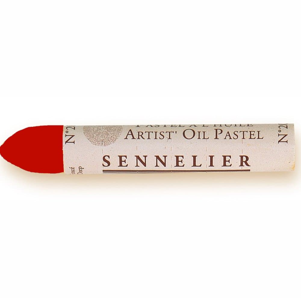 SENNELIER Oil French Pastel for Professional Artists, Permanent Intense Red 120