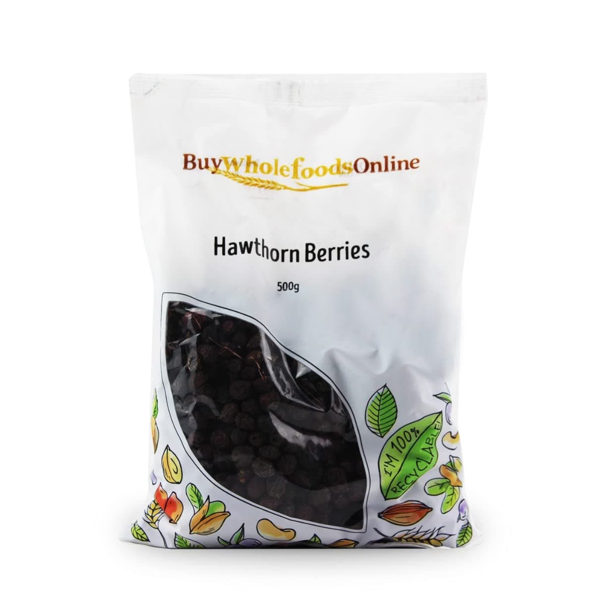Hawthorn Berries 500g (BWFO)