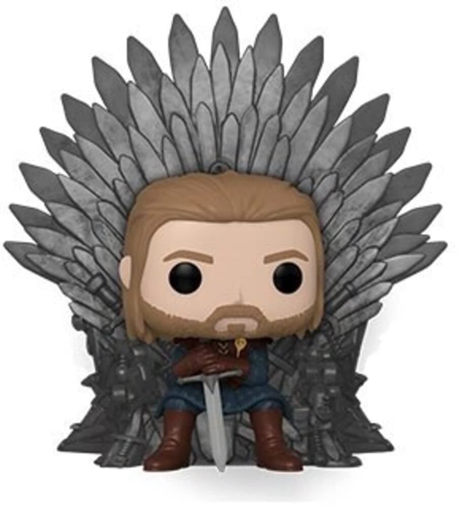 POP! Deluxe: GOT - Ned Stark on Throne - Game Of Thrones - Collectable Vinyl Figure - Gift Idea - Official Merchandise - Toys for Kids & Adults - TV Fans - Model Figure for Collectors