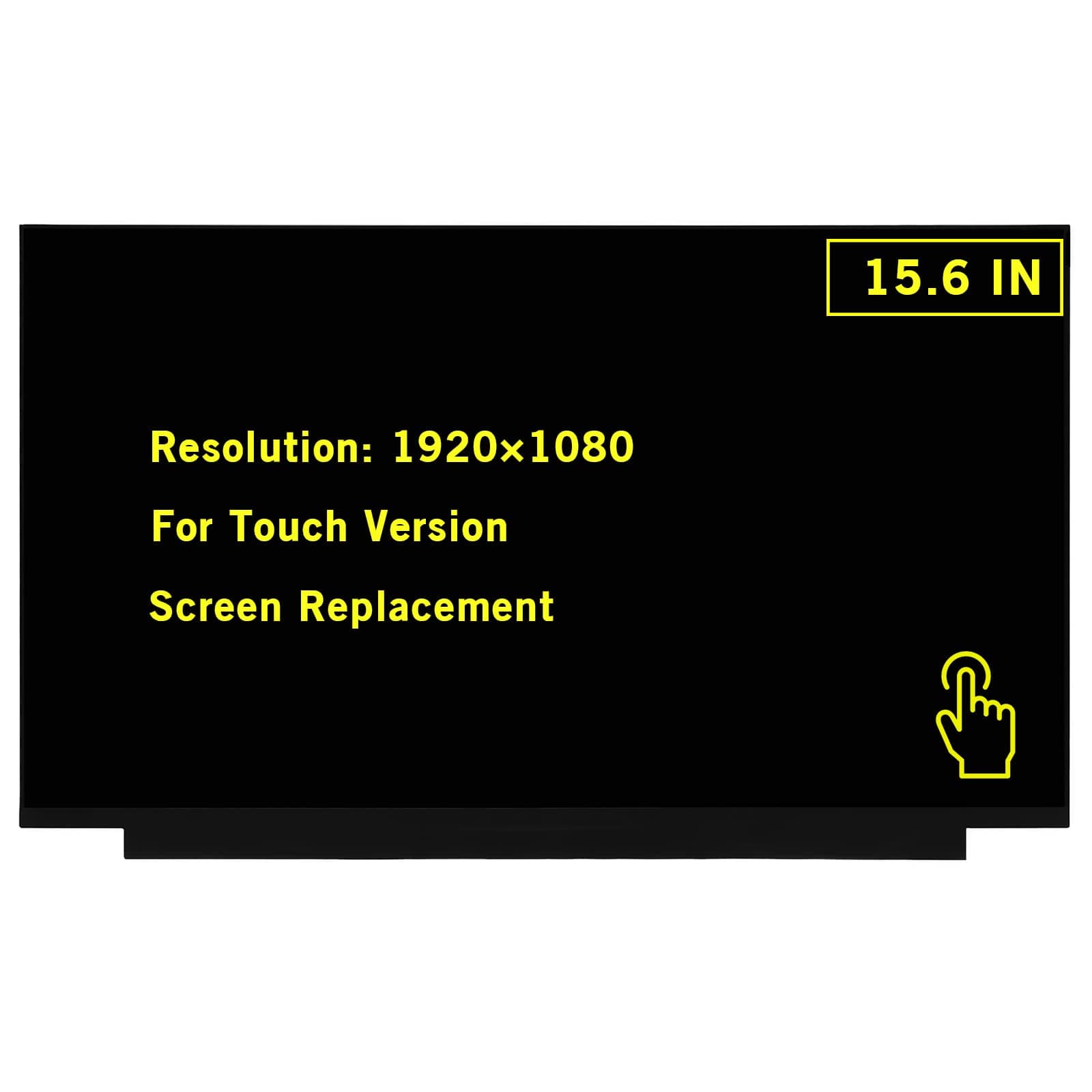 15.6" New Screen Replacement for NV156FHM-T01 V8.0 FHD 1920x1080 40Pin OnCell Touch Screen LED LCD Display Panel