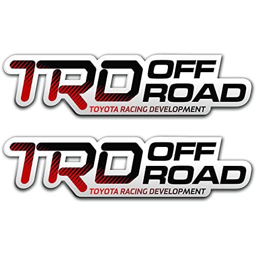 GOLD HOOK TRD 4x4 Off Road Decal | Replacement Sticker | Bedside Off Road Emblem for 4x4 Truck