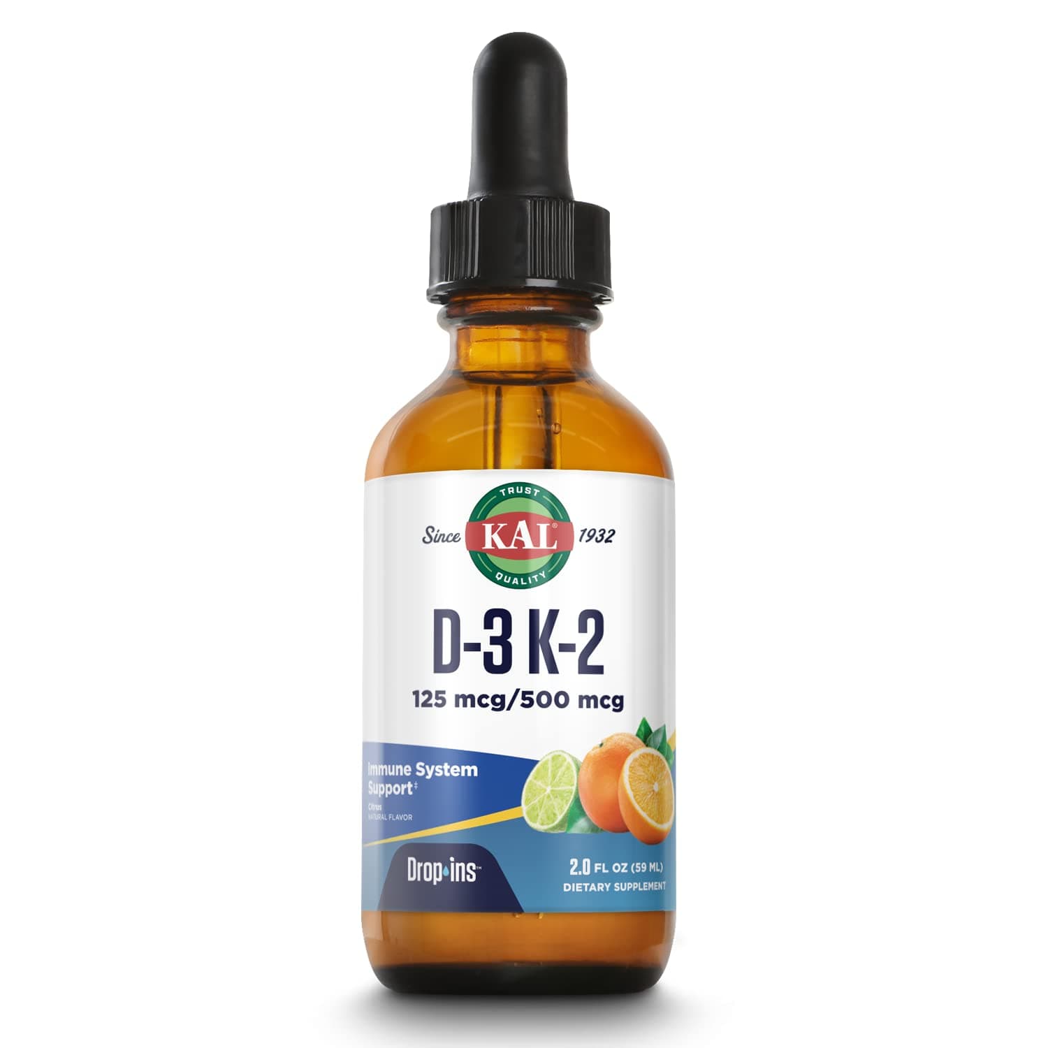 Vitamin D3 + K2 Drop-Ins