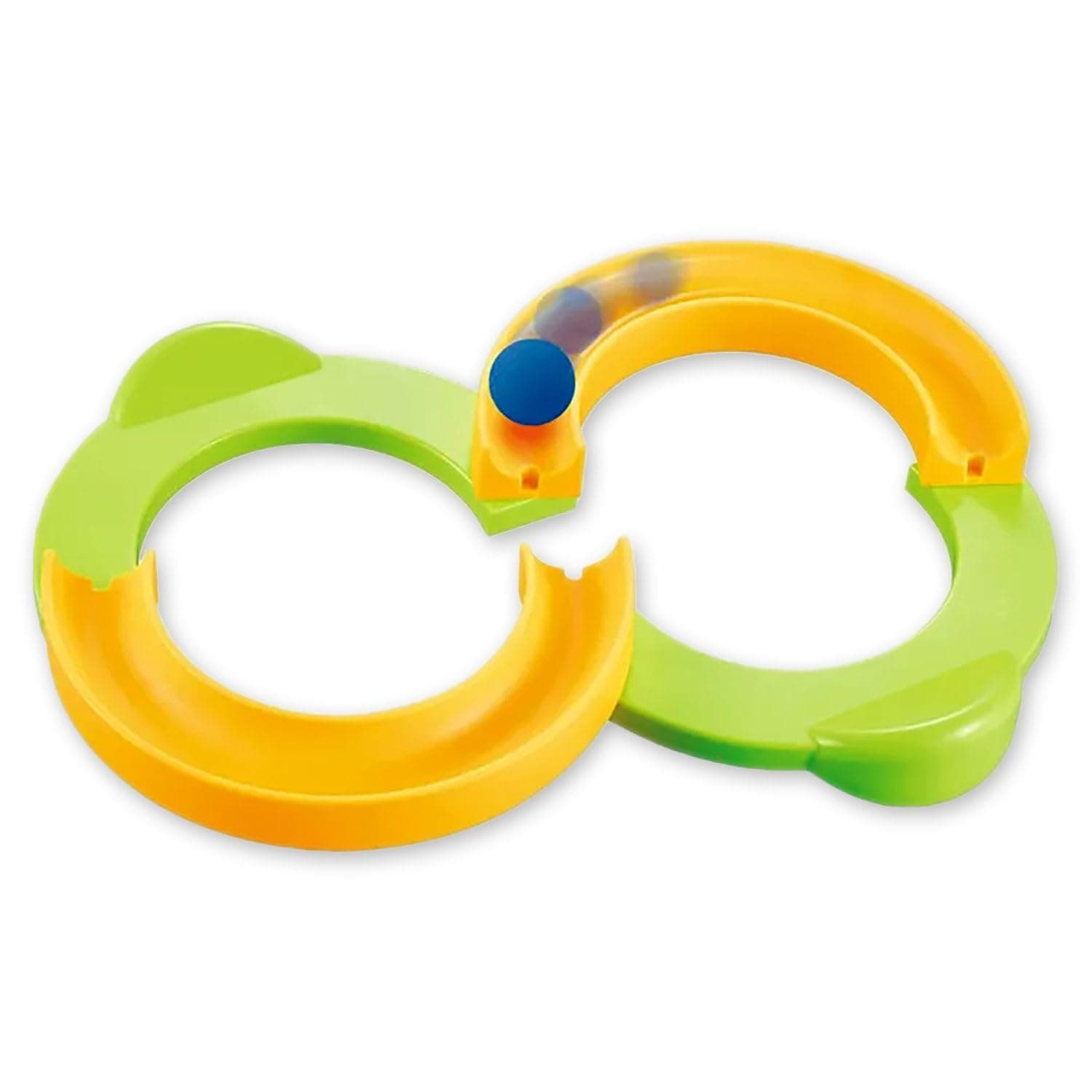 Infinite Loop 8 -Shaped Balancing Track Toy | Creative Track with 2 Bouncing Ball | Marble Run Race Track Set | Perfect for Indoor Play (Colour May Vary)