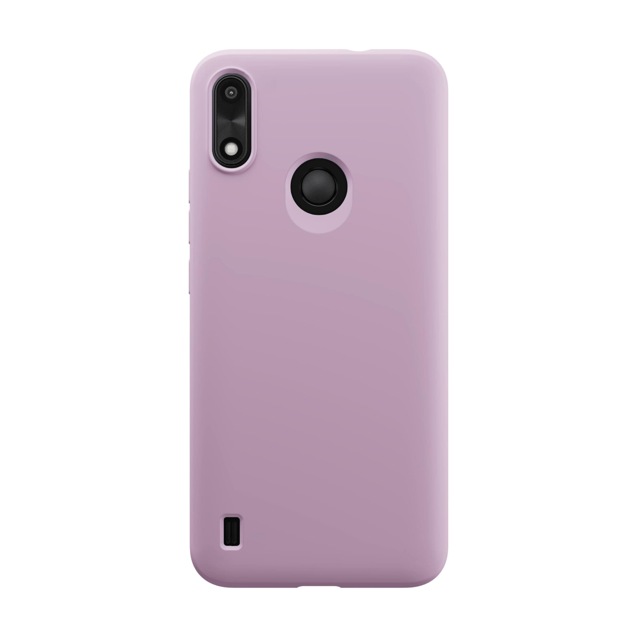 Phone 4 Slim Case - Soft, Light Silicone Cover, Shockproof Drop Protection, Premium Anti-Scratch Microfiber Lining, Durable and Protective Hard Shell, Scratch Resistant (Frosted Lavender)