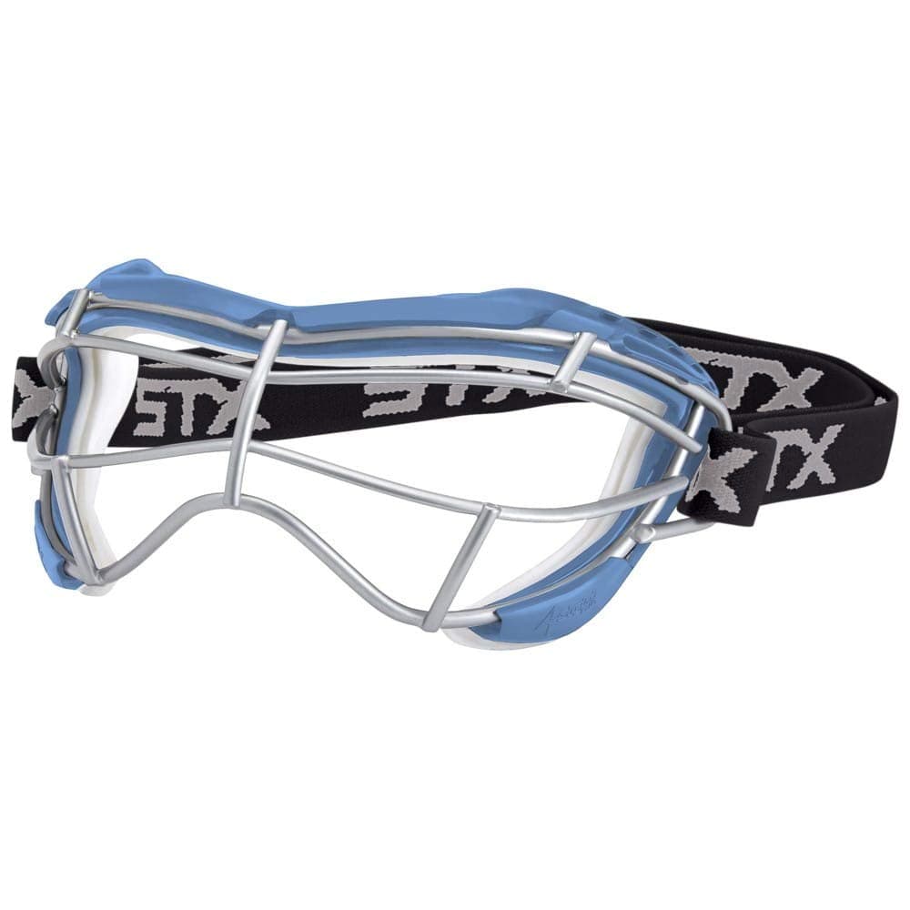 Lacrosse Focus-S Goggle, Carolina/White