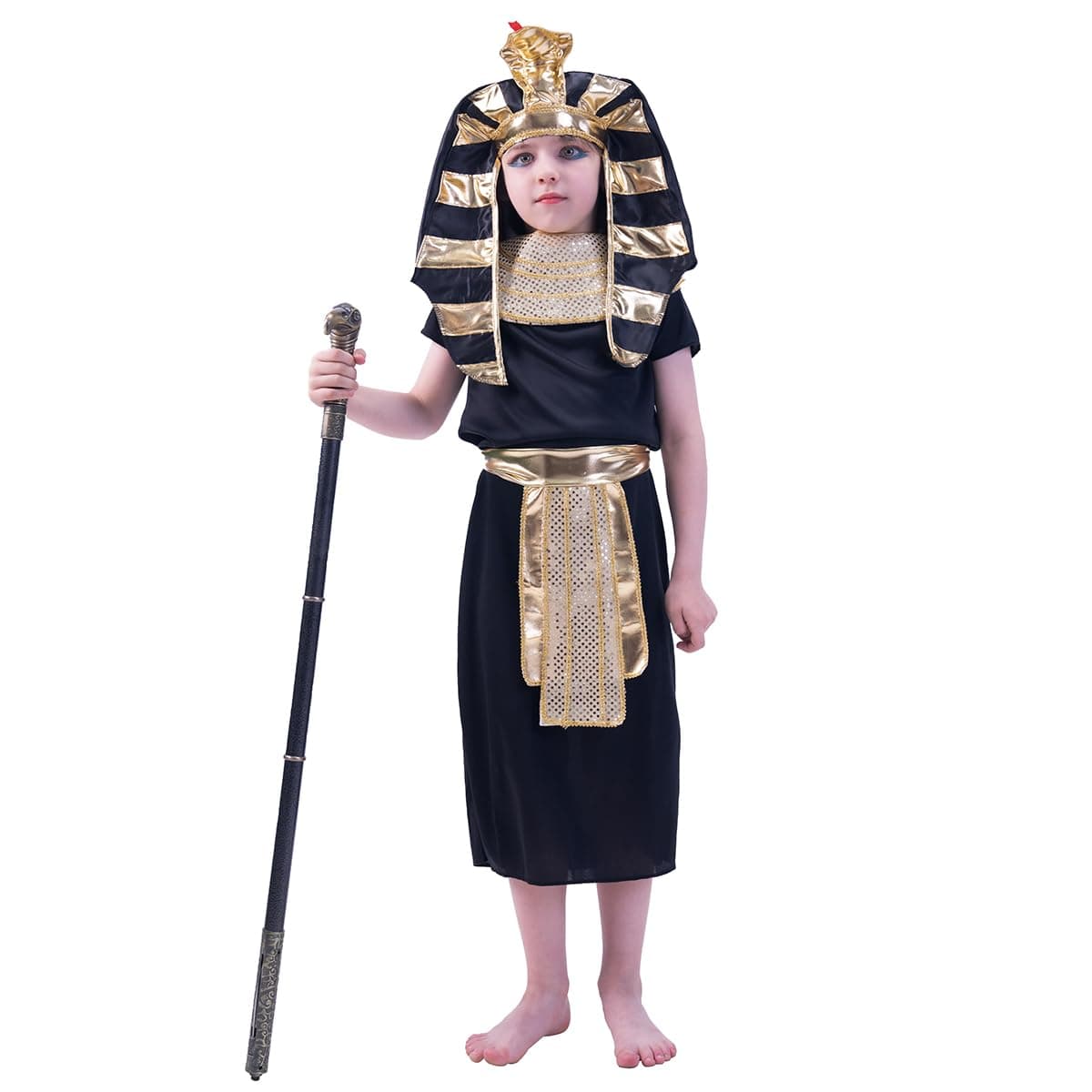 Egyptian Costume for Kids, Black