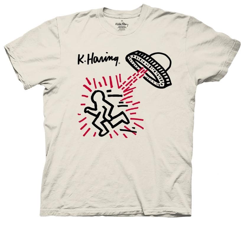 Keith Haring Iconic Artwork Elevated Ink T-Shirts for Men or Women
