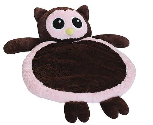 BesteverPink Owl Baby Mat