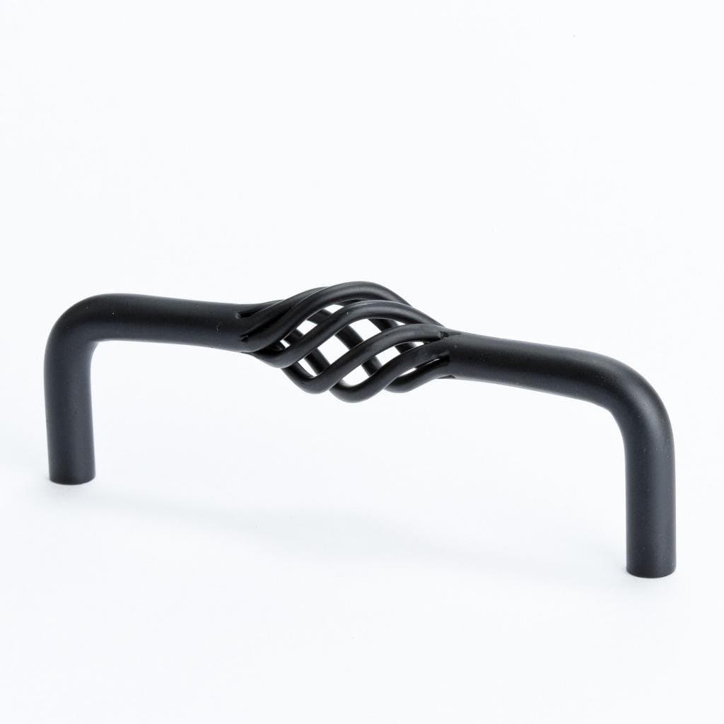 Adagio Birdcage 4" Center Bar Pull Finish: Black