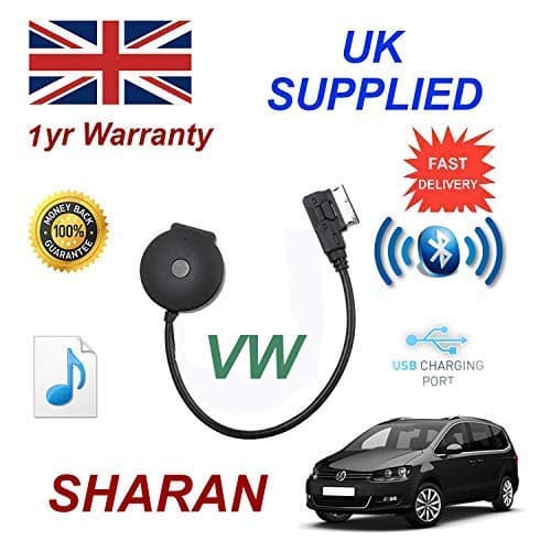 VW Sharan MMI 3G Audio Streaming Bluetooth & USB Adapter Cable 3g